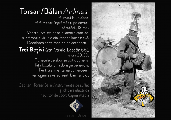 Torsan/Bălan Airlines, zbor fără motor