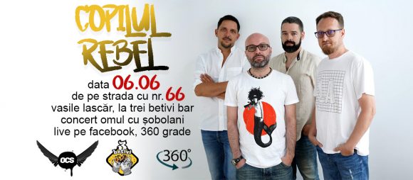 Concert Omul cu Șobolani – Live la 360 de grade – Copilul Rebel
